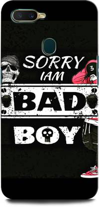INTELLIZE Back Cover for OPPO A7 BAD BOY, ATTITUDE, ALONE BOY, SORRY I AM BAD BOY