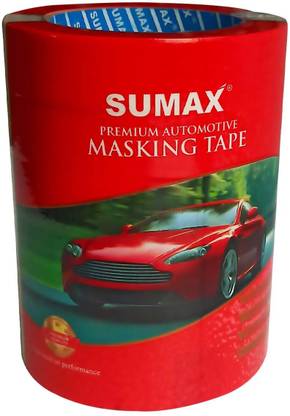 SUMAX Masking Tape ( Pack of 6 ) - 1 Inch for Carpenters & Painters 40 m Masking Tape