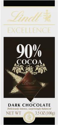 LINDT Excellence 90% Cocoa Dark Chocolate Bars