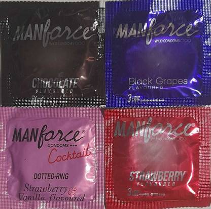 MANKIND CONDOM BEST FLAVOR CONDOM 4 SHEET Condom