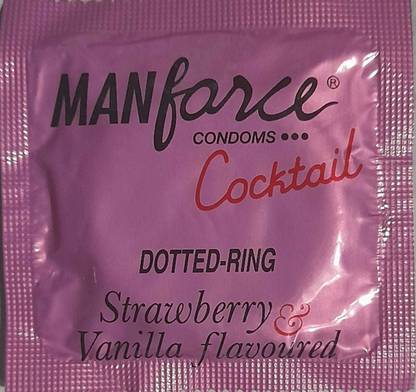 MANKIND MANORCE CONDOM VANILLA FLAVOR SINGLE CONDOM Condom