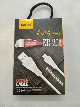 itel Micro USB Cable 2 A 1 m KDM 2.1 AMP FAST SPEED DATA CABLE