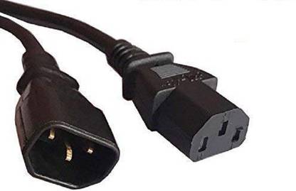 Mak World Power Cord 1.5 m Power Extension Male to Female Cable C14 to C13 for PC Printer Scanner SMPS etc