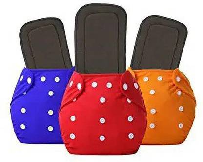 RAREGEAR Reusable Cloth Diaper for babies 0-3 Years | Freesize Adjustable, Washable - New Born