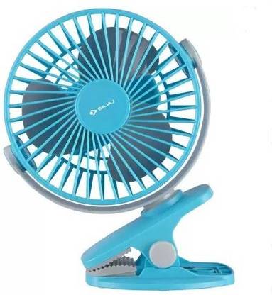 BAJAJ Pygmy mini Cerulean 110 mm 3 Blade Table Fan