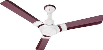 ottomate Sense 1200 mm Anti Dust 3 Blade Ceiling Fan (Otto Pink, Pack of 1) with 2 Year Warranty Anti Dust 1200 mm Ceiling Fan