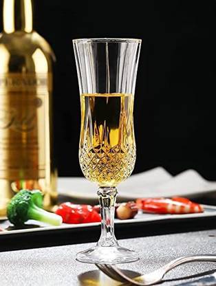 Bold and Wide Long Champ Wine whiskey glass Glass Whisky Glass