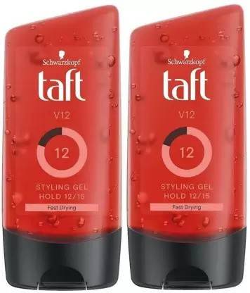Schwarzkopf V12 Hold 12/15 Fast Drying Styling Hair Gel 150 Ml Pack Of 2 Hair Gel