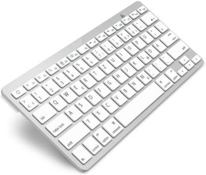 FKU Premium Series Ultra Slim Mini Wireless Laptop-size Laptop Keyboard Compatible with Desktop, Laptop, Mac