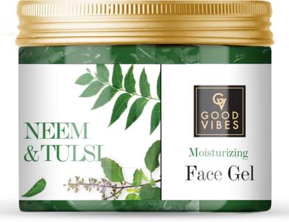 GOOD VIBES Neem and Tulsi Moisturizing Face Gel