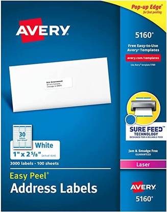 avery Yes Paper Label