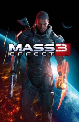 Poster Mass Effect 3 Slo110 sl529 (Plastic Large Wall Poster, 36x24 Inches, Multicolor) Fine Art Print