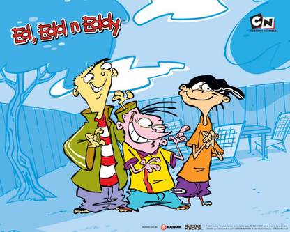 Poster Tv Show Ed Edd N Eddy Edd N Eddy sl1204 (Wall Poster, 13x19 Inches, Matte, Multicolor) Fine Art Print