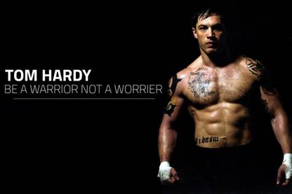 Poster Be A Warrior Not A Worrier sl018 (Wall Poster, 13x19 Inches, Matte, Multicolor) Fine Art Print