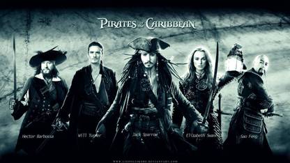 Poster Pirates Of The Caribbean Pirate sl619 (Wall Poster, 13x19 Inches, Matte, Multicolor) Fine Art Print