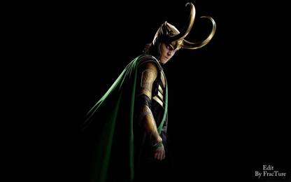 Poster The Avengers Tom Hiddleston Loki Avengers sl1346 (Wall Poster, 13x19 Inches, Matte, Multicolor) Fine Art Print