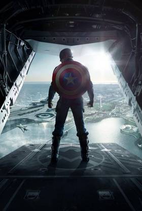 Poster Captain America The Winter Soldier (A) sl156 (Wall Poster, 13x19 Inches, Matte, Multicolor) Fine Art Print