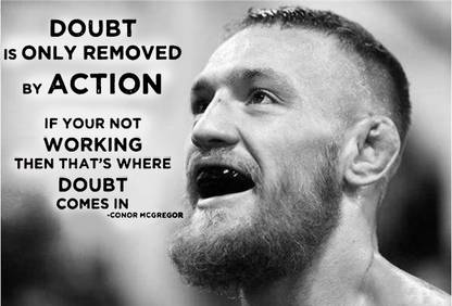 Poster Ufc Conor Mccregor Boxing Motivative 2 Attractive sl1465 (Wall Poster, 13x19 Inches, Matte, Multicolor) Fine Art Print
