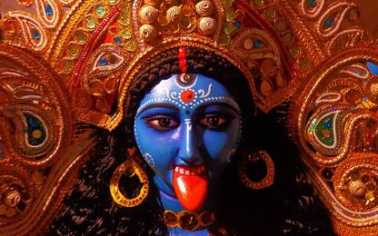 maa kali ji Print Poster on LARGE PRINT 36X24 INCHES Photographic Paper
