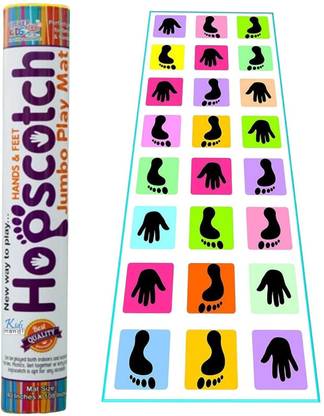 Kids Mandi Hopscotch Big Play Mat Game for Kids and Family
