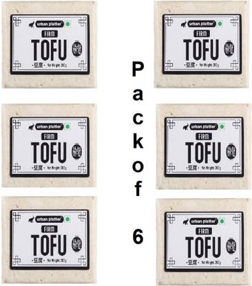 urban platter Firm Tofu, (Pack of 2) (Protein per 100g, Vegan, Japanese Style Firm Tofu) 600 g