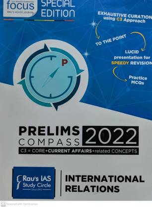 Focus Prelims Compass 2022 International Relations