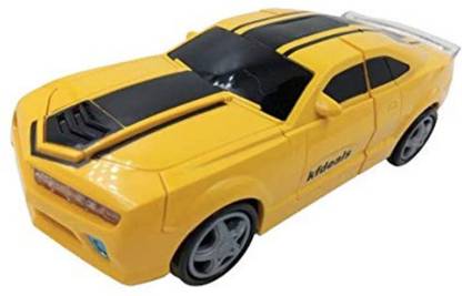 Ancientt Transformer Friction Car 2 in 1 Feature Car Converting to Robot-D2