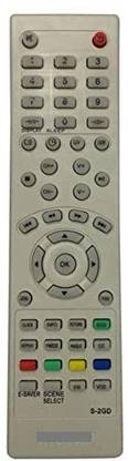 Nij S-2GD TV Compatible For LCD LED TV 3 IN 1 Remote Control HYUNDAI VIDEOCON SANSUI Remote Controller