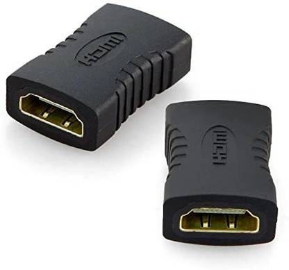 ULTRABYTES  TV-out Cable HDMI Extension Female to Female Connector 4K HDMI Extender Adapter (Pack of 2)