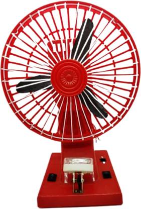 Com C 6V DC 8 inch Fan with led light 6V DC 8 inch table Fan with led light USB Fan