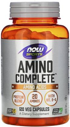 Now Foods Amino Complete, Amino Acids, 120 Veg Capsules