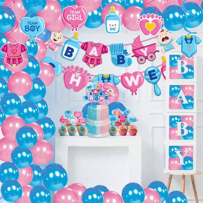 ZYOZI Baby Shower Decorations,Baby Shower Party Supplies for Baby Shower(Pack of 43) …