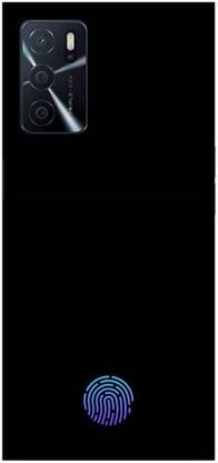 UMPRINT Back Cover for Oppo A16/CPH2269, Fingerprint Lock Screen Printed Back Cover