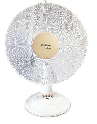 BAJAJ MIDIEA BT-07 400MM 400 mm Silent Operation 3 Blade Table Fan