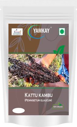 yamkay Organic Kattu kambu (Pennisetum glaucum) 500 gm Pearl Millet