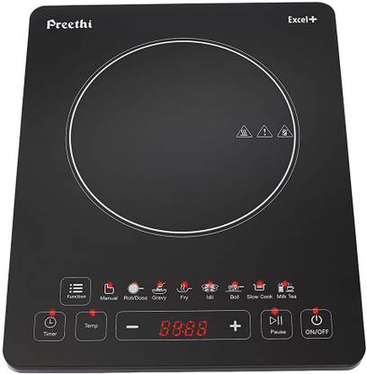 Preethi 1600 W Induction Cooktop Touch Panel