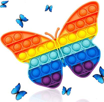 BONGERKING Butterfly it Fidget Toys, pop it Butterfly | pop it Toy