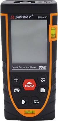 SYGA Distance Meter 80m Digital Laser Distance Measuring Tape Tool, Distance Measuring Meter (80 meter) Non-magnetic Engineer's Precision Level