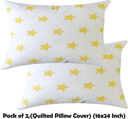 Linenovation Quilted Foam Filled Zipper Medium Size Pillow Protector