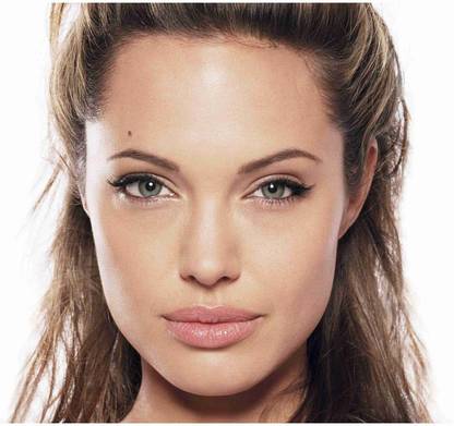 Angelina Jolie Flex Poster For Room Mo-198 Photographic Paper