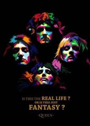 Queen Rock Band Matte Finish Poster Paper Print