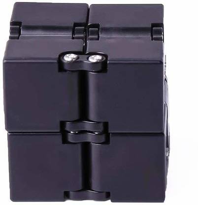 Yashvi toys Plastic Infinity Cube (Black) 01