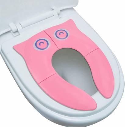 SARVANGAH Toilet Potty Training Seat Cover Travel Friendly Folding Non Slip Silicone Potty Seat