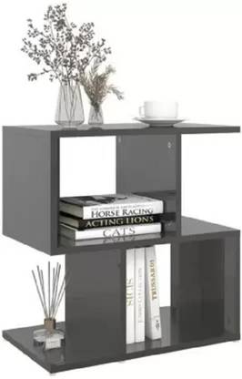 TilakCraftsVilla Bediside Table or Coffee Table for living Room Brown Engineered Wood Bedside Table