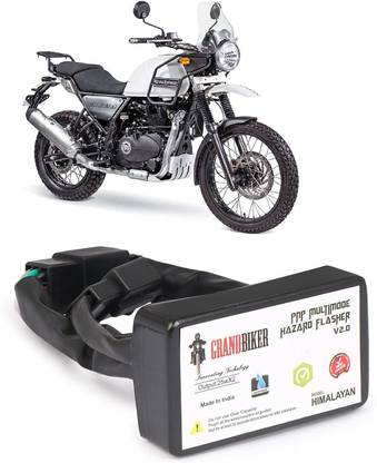 Grandbiker Plug & Play Highway Indicator Flasher For RE Himalayan Bikes Fog Lamp Motorbike LED for Royal Enfield (12 V, 10 W)