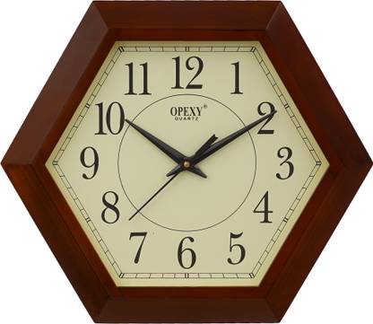 OPEXY Analog 29 cm X 33 cm Wall Clock