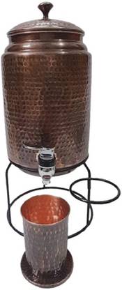 Ornate 2 L Copper Water Jug