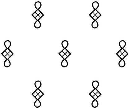 Comet Busters Fancy Black Bindi (BIN1717) forehead Black Bindis