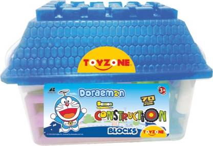 Toyzone Senior Constrution Blocks-Doraemon 70 pcs.