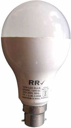 RR 12 W Basic Round B22 LED Bulb